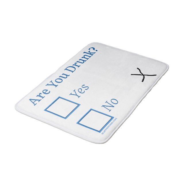 SlipperyJoe's Is you Drunk hammermered box c Badrumsmatta (Vinklad)