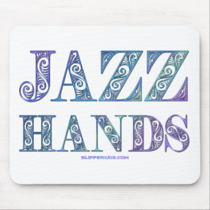 SlipperyJoe's Jazz Hands Broadway musikaler dansar Musmatta