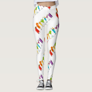SlipperyJoe's jublar alkohol cocktails LGBTQIA gay Leggings