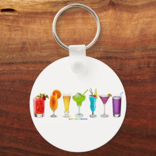 SlipperyJoe's jublar alkohol cocktails LGBTQIA gay Nyckelring