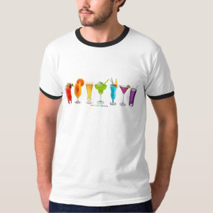 SlipperyJoe's jublar alkohol cocktails LGBTQIA gay T Shirt