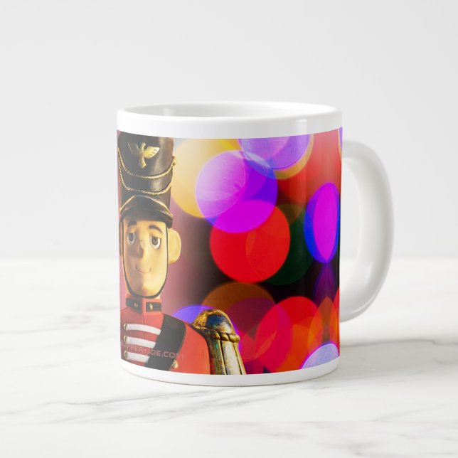 SlipperyJoes julklassiska leksaks soldatsvän Jumbo Mugg (Framsida höger)