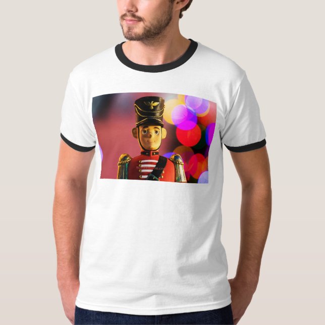 SlipperyJoes julklassiska leksaks soldatsvän T Shirt (Framsida)