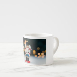 SlipperyJoes julklassiska nötknäpparprydnad Espressomugg