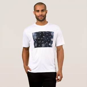 SlipperyJoes julvinter magiska fredliga vid T Shirt