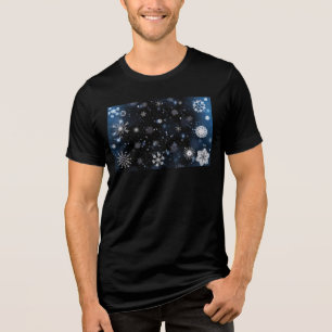 SlipperyJoes julvinter magiska fredliga vid T Shirt