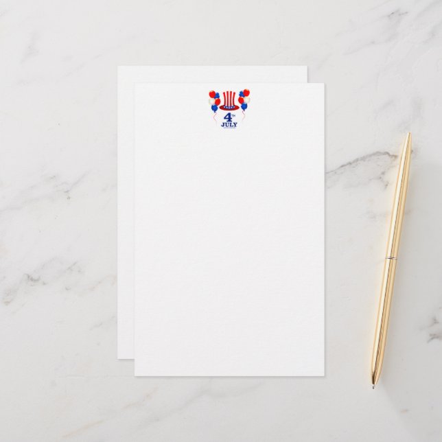 SlipperyJoe's july 4th Independence day classic Un Brevpapper (Fram/Back In Situ)