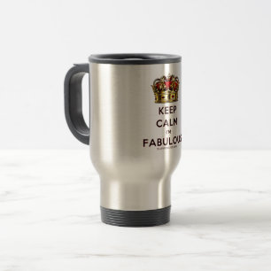 SlipperyJoe's keep calm fantastiska gyllene krona  Resemugg