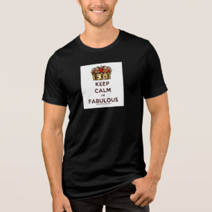 SlipperyJoe's keep calm fantastiska gyllene krona T Shirt
