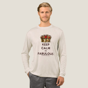SlipperyJoe's keep calm fantastiska gyllene krona T Shirt