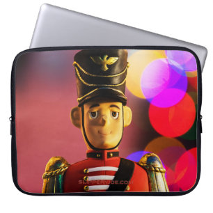 SlipperyJoes klassiska julgranstsoldatvän Laptop Fodral