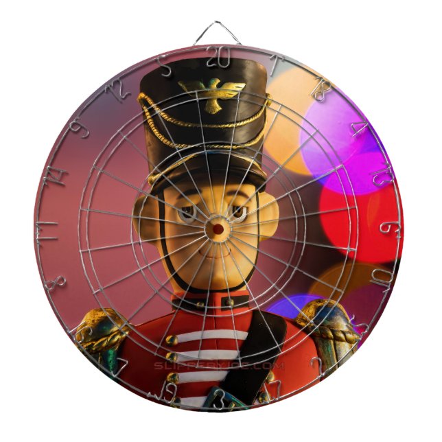 SlipperyJoes klassiska julleksak vän leksoldat Darttavla (Framsidan)