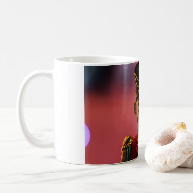 SlipperyJoes klassiska julleksak vän leksoldat Kaffemugg (Med munk)
