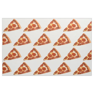 SlipperyJoes klassiska pepparoni pizzasbit smält Tyg