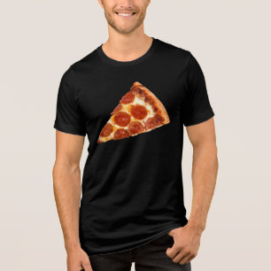 SlipperyJoes klassiska pepparonipizzabit smält T Shirt
