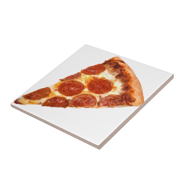 SlipperyJoe's klassiska pepperoni-pizzabagesegment Kakelplatta (Sidan)
