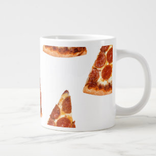SlipperyJoes klassiska pepperonipizzabit smält Jumbo Mugg