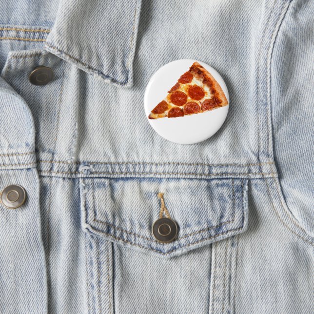 SlipperyJoe's klassiska pepperonipizzabit smält Knapp (In Situ)