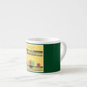 SlipperyJoe's Kwanzaa varma firande ton tradition Espressomugg