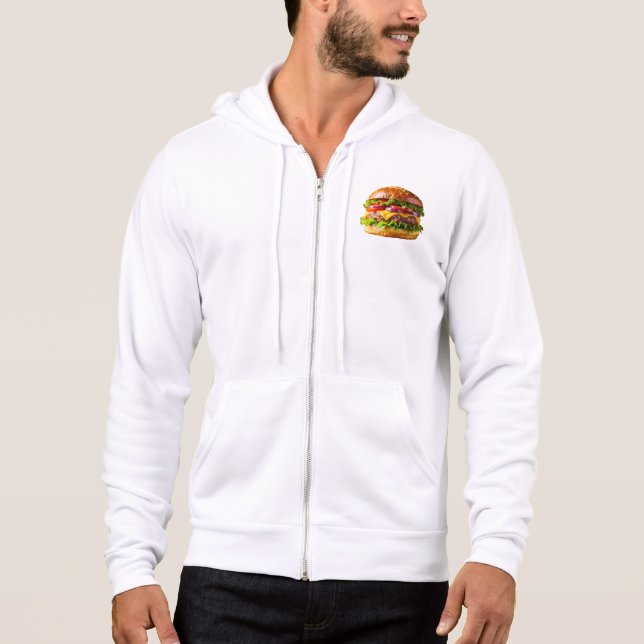 SlipperyJoes läckra cheeseburgare spröd ba T Shirt (Framsida)