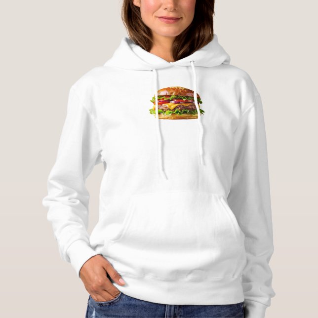 SlipperyJoes läckra cheeseburgare spröd ba T Shirt (Framsida)