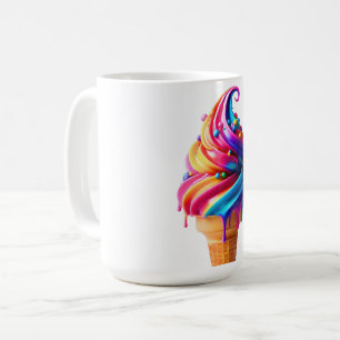 SlipperyJoe's livliga glasskon klassiker  Kaffemugg