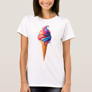 SlipperyJoe's livliga glasskon klassiker T Shirt