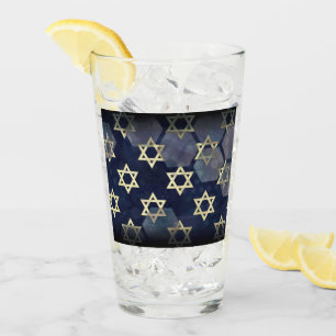 SlipperyJoes Lycklig Hanukkah många Star i Davi Glaskopp