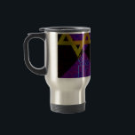 SlipperyJoes Lycklig Hanukkah Star av David menora Resemugg<br><div class="desc">SlipperyJoe's Lycklig Hanukkah Star av David menorah Dreidel-konst Firande Candles Jewish Hebrew Chanukah ger dekorationer religiösan Judaism religion seder traditioner med geometrisk symbolisk kontrast till djupet symmetri symmetri</div>