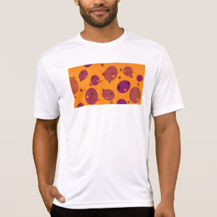 SlipperyJoes Lycklig Hanukkah Star av David menora T Shirt