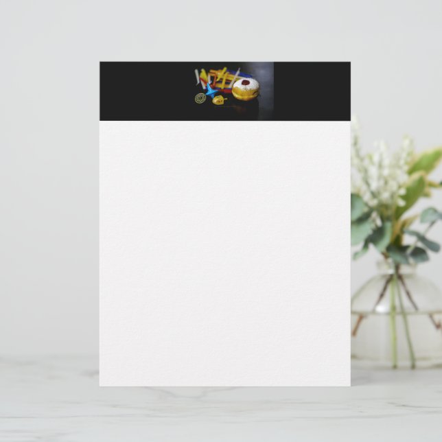 SlipperyJoe's Lycklig Hanukkah Star av David-mynt  Brevhuvud (Stående Fram)