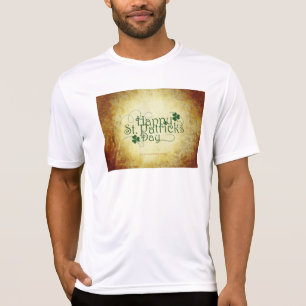 SlipperyJoe's Lycklig St. Patrick's Day 3-löv c T Shirt