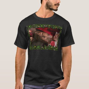 SlipperyJoes manliga bröst sexpack mage bar överkr T Shirt