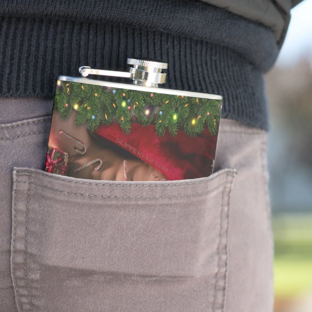 SlipperyJoes mans bröst sexpack mage bar överkropp Fickplunta (In Situ)