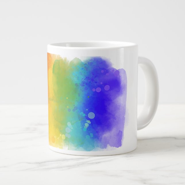 SlipperyJoe's moderna stolthetsspridande energi oc Jumbo Mugg (Framsida höger)