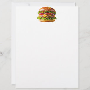 SlipperyJoe's mousserande staplade hamburgare thic Brevhuvud