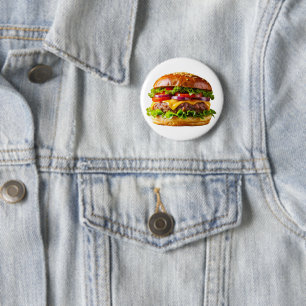 SlipperyJoe's mousserande staplade hamburgare thic Knapp
