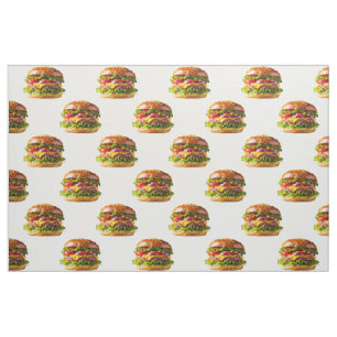 SlipperyJoe's mousserande staplade hamburgare thic Tyg