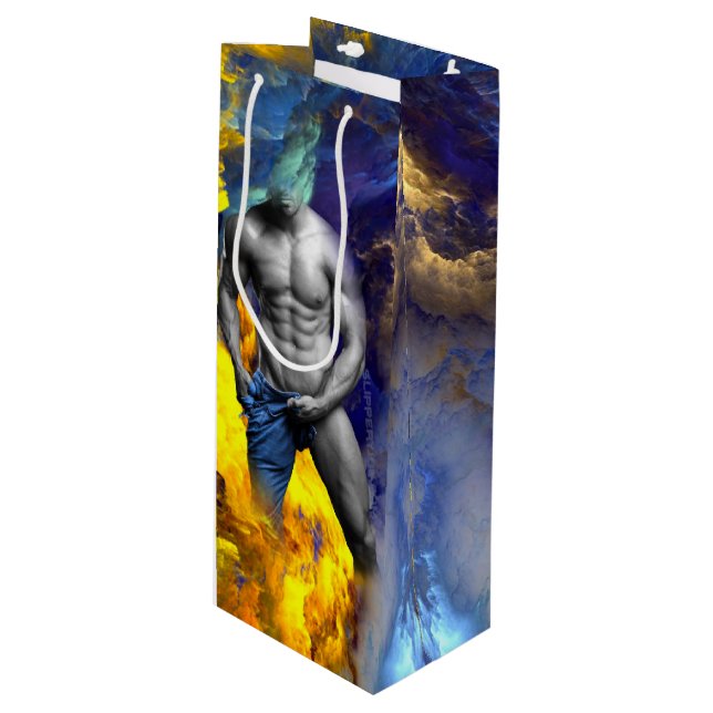 SlipperyJoe's muskulära kroppsfysik steamy shirtle (Framsidan Vinklad)