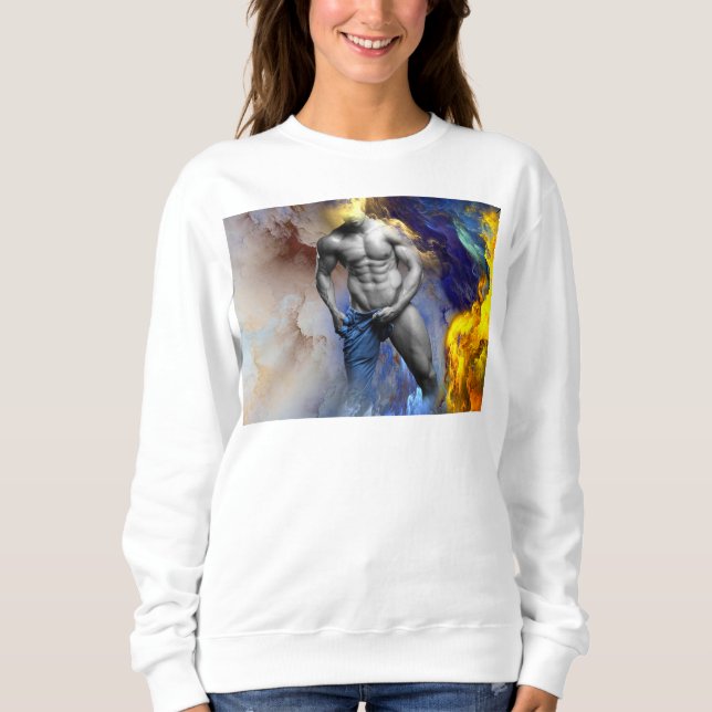 SlipperyJoe's muskulära kroppsfysik steamy shirtle T Shirt (Framsida)