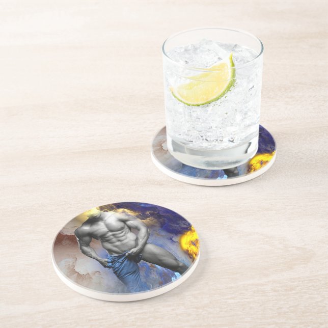 SlipperyJoe's muskulära kroppsfysik steamy shirtle Underlägg (Sidan)