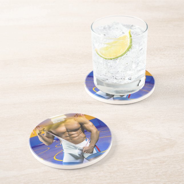 SlipperyJoe's muskulära mansmassa 6-pack gym trai Underlägg (Sidan)