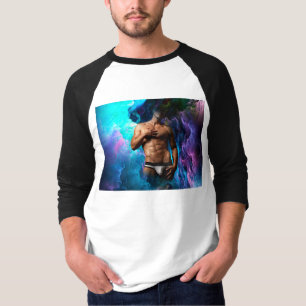 SlipperyJoe's muskulösa herrunderkläder byxbulge k T Shirt