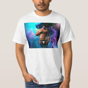 SlipperyJoe's muskulösa herrunderkläder byxbulor k T Shirt