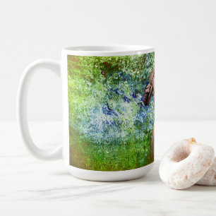 SlipperyJoe's mycket muskulösa vuxna man utan skjo Kaffemugg