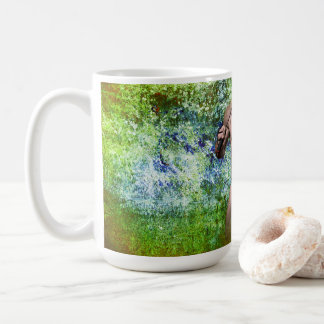 SlipperyJoe's mycket muskulösa vuxna man utan skjo Kaffemugg