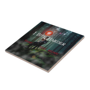 SlipperyJoes mystiska halloween-stil-atmosfär Kakelplatta