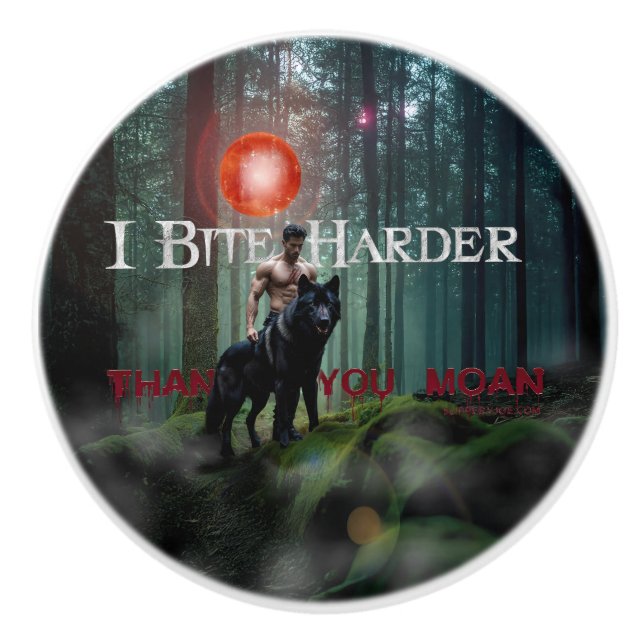 SlipperyJoes mystiska halloween-stil-atmosfär Knopp (Framsidan)