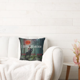 SlipperyJoes mystiska halloween-stil-atmosfär Kudde