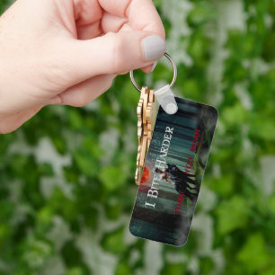 SlipperyJoes mystiska halloween-stil-atmosfär Nyckelring